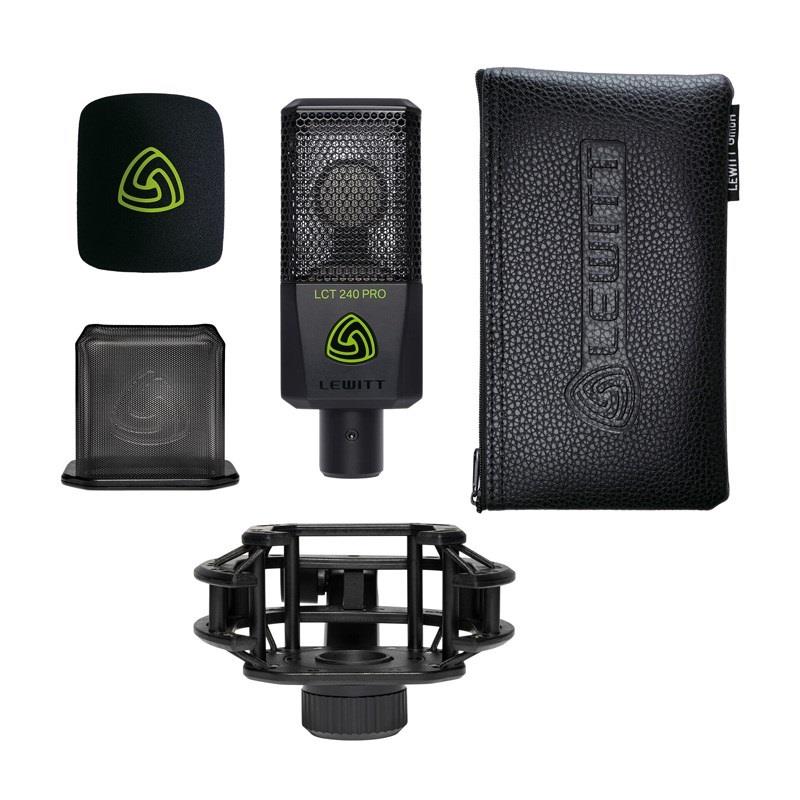 LEWITT LCT 240 PRO Vocal Set 【PASSGO BLUEマイクケーブルセット(XLR-XLR)5.0m】(ルーイット)(コンデンサーマイク)(LCT240PRO)(専用サスペンション)(マグネットポップフィルター)(LCT240PRO) 3