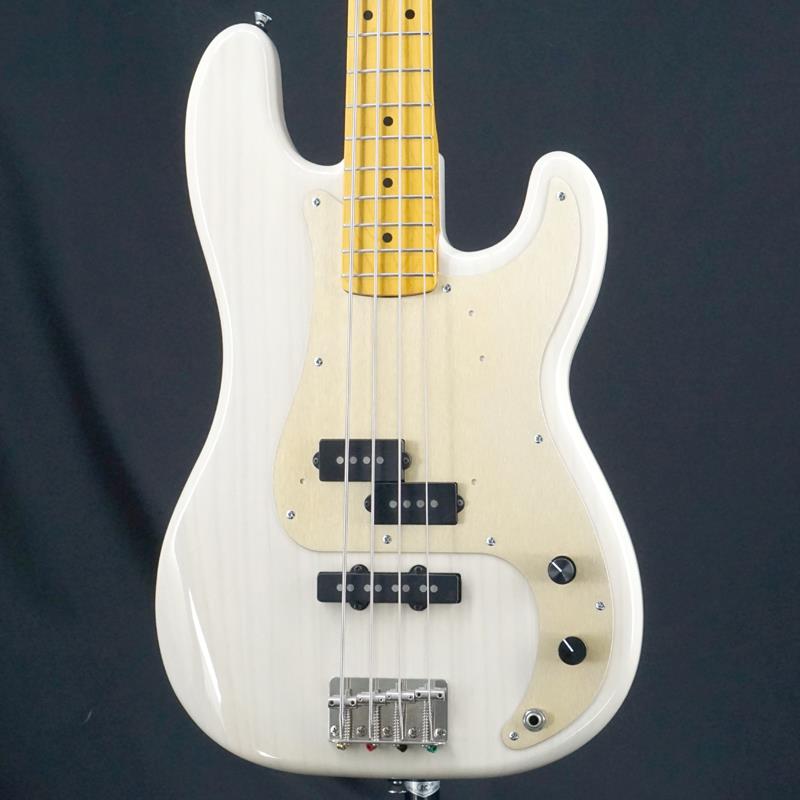 楽器種別：ユーズドATELIER Z/Other Models 商品一覧＞＞ATELIER Z/ユーズド 商品一覧＞＞ベース【170，000円〜320，000円】 商品一覧＞＞エレキベース/プレシジョンベースタイプ・PBタイプ/ATELIER Z 商品一覧＞＞当店のベースは、出荷前に専門スタッフが検品・調整しているので安心です！ATELIER Z USED 中古 MVT#504/S Custom (TP-WH)商品説明ATELIER Z流パッシブ PBタイプMVT#504のPJ仕様が入荷しました！ガツンとしたスラップサウンドのイメージが強い同社ですが、本MVTモデルはその精度の高い組み込み技術により、パッシブでも非常にサウンドバランスの取れた高次元の鳴りを生み出します。本機は、アッシュトップのアルダーボディ、メイプルネック、うっすらとバーズアイ杢が出ているメイプル指板を採用したスタンダードなスペックに、アノダイズドピックガードとペグにはロリポップタイプを装備。TP-WHカラーで50sのようなルックスです。ピックアップはパッシブ専用ATELIER Zオリジナル「MVT-504P」と「MVT-4P」をマウント。ナット幅が38mmと握りやすいネックシェイプで高い演奏性を持ち、サイドポジションはルミンレイになっており薄暗いステージ上でも視認性バッチリです。2Vol、1Toneでプレベらしいサウンドからタイトなサウンドまで幅広くお使いいただけます。細かな擦り傷やパーツのくすみはございますが、大きく目立つ打痕は無く比較的キレイなコンディションです。トラスロッドの余裕はあり、ネックコンディションも大きなクセはなくフレットの高さもあり良好です。Weight≒4.01kg付属品：純正ギグケースイケベカテゴリ_ベース_エレキベース_プレシジョンベースタイプ・PBタイプ_ATELIER Z_Other Models_ユーズド SW_ATELIER Z_ユーズド JAN:2500030924379 登録日:2026/08/29 エレキベース アトリエ アトリエZ アトリエゼット