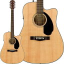 Fender Acoustics 【緊急値下げ!!】【特価】【創業50周年大決算SALE】 CD-60SCE Dreadnought (Natural) フェン...