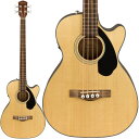 楽器種別：新品アコースティック／エレアコベース/Fender Acoustics 商品一覧＞＞アコースティック／エレアコベース【30，000円〜65，000円】 商品一覧＞＞当店のベースは、出荷前に専門スタッフが検品・調整しているので安心です！Fender Acoustics 【4月23日以降入荷予定、ご予約受付中】 CB-60SCE (Natural)商品説明CB-60SCEはClassic Designシリーズ唯一のアコースティック・ベースです。全てのClassic Designシリーズ製品と同様、スリムで丁寧なエッジ加工が施された「Easy-to-Play」ネックを装備し、優れたプレイヤビリティを実現します。CB-60SCEはボディトップに単板スプルース、ボディバックとサイドにはマホガニーを採用し、スムーズで明瞭度の高い低域を提供します。柔軟なサウンド設計が可能なFishmanピックアップ・システムを内蔵し、ライブでもスタジオでも、アンプラグドなパフォーマンスを行う際の最適なベースギア・チョイスとなることでしょう。※画像はサンプルです。材質の特性上、木目/色合いは一本ごとに異なります。商品詳細■Body Shape: Concert■Body Top: Solid Spruce■Back and Sides: Laminated Mahogany■Body Finish: Gloss■Bracing: Scalloped X■Rosette: CD Series Pearloid■Neck: Mahogany， Fender ‘Easy-to-Play’ shape with rolled fretboard edges■Neck Finish: Gloss■Fingerboard: Laurel， 12 (305 mm)■Frets: 22， Vintage Style■Position Inlays: 3mm Pearloid Acrylic Inlay Dot■Nut (Material/Width): Plastic， 1.69 (43 mm)■Truss Rod: Dual-Action■Tuning Machines: Chrome Die-Cast■Scale Length: 32 (813 mm)■Bridge: Rosewood■Pickguard: Black■Special Electronics: Fishman CD Preamp■Controls: Volume， Bass， Middle， Treble■Hardware Finish: Chrome※ソフトケース付属イケベカテゴリ_ベース_アコースティック／エレアコベース_Fender Acoustics_新品 JAN:0885978875535 登録日:2021/04/02 エレアコベース アコべ アコースティックベース フェンダー ふぇんだー