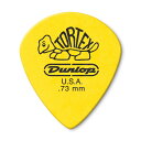 Dunlop (Jim Dunlop) 498 Tortex Jazz III XL ×10枚セット (0.73mm/イエロー)