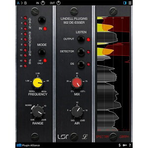 Plugin Alliance 【12/31 10:00までの限定特価】Lindell Audio 902 De-Esser(オンライン納品)(代引不可)通販