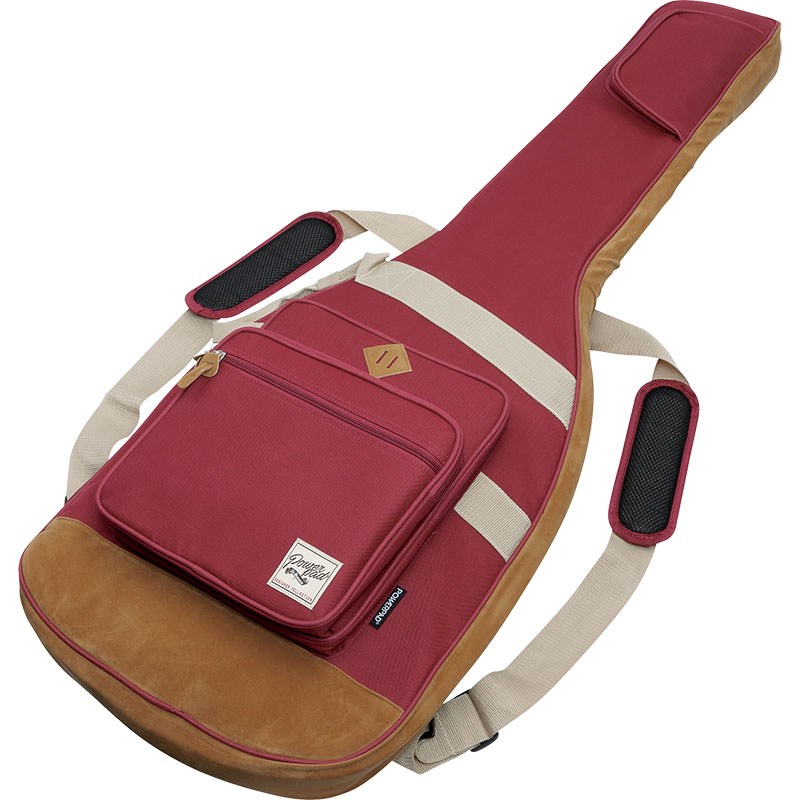楽器種別：新品Ibanez/新品 商品一覧＞＞楽器アクセサリ【〜10，000円】 商品一覧＞＞ケース/ベース用ケース/Ibanez 商品一覧＞＞品揃え豊富な当店なら弦、パーツ、ケーブルなどのアクセサリーがまとめて揃います！Ibanez Electoric Bass Gig Bags IBB541 (IBB541-WR/Wine Red) [エレクトリックベース用ギグバッグ]商品説明Powerpad DESIGNER COLLECTION楽器を持ち運ぶバッグにも、遊び心が欲しい。いつでも同じような、誰とでも同じような黒いバッグじゃ、物足りない。その日の気分に合わせて、スタイルや服装に合わせて、いちばんしっくり馴染むものに持ち替えたい。もちろん、大切な楽器を運ぶバッグがただデザインが良いだけ、リーズナブルなだけでは安心できない。楽器用のバッグにこそ、個性と遊び心を。これをコンセプトに、従来のギター・バッグ作りのノウハウにデザインのエッセンスを一滴加えて作ったエレクトリック・ベース用のバッグです。●一般的な形状のエレクトリック・ベース各種を収納することが出来ます。変形モデルやダブル・ネックのモデルは収納することができません*1●ベースを衝撃から保護する、15mm厚のハード・クッション（POWER PAD）を底面と側面に装備しています。（底面にはさらに10mm厚のPOWERPADを追加した頑強なダブル・クッション構造を採用しています。）*2●内面上部には、ベースが左右に動くのを極力抑えるネック・ホールド・バンドを装備しています。●楽譜等A4サイズまでを収納可能なメイン・ポケットなど、収納も充実しています。●メイン・ハンドルはボタン式の結束バンドで束ねられます。●バッグを縦にしたまま持ち上げたり下ろしたりする際に便利なサブ・ハンドルを背負い面に装備しています。●ショルダー・パッド（肩当て）部分は可動式です。商品詳細Interior Size (mm)Overall Length: 1，240Lower Body Width: 405Depth (MAX): 50Upper Body Width: 320Lower Body Length: 570Neck Width: 165*1 収納可否については下記サイズ（実測値）をご参考下さい。大きなボディのモデルなど、一部のモデルは収納することが出来ません。また実測値は参考地であり設計上、初めてお使いの際は多少タイトに感じることがございます。馴染ませてお使い頂くようお願い申し上げます。イケベカテゴリ_楽器アクセサリ_ケース_ベース用ケース_Ibanez_新品 SW_Ibanez_新品 JAN:4549763168566 登録日:2019/05/17 ギターケース アイバニーズ イバニーズ