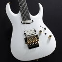 楽器種別：新品エレキギター/Ibanez 商品一覧＞＞エレキギター【165，000円〜315，000円】 商品一覧＞＞当店のギターは、出荷前に専門スタッフが検品・調整しているので安心です！Ibanez Prestige Axe Design Lab RGA622XH-WH #F2313269商品説明RGA Prestige Axe Design Lab 2023 New Model!!超高音域まで奏でられる、27フレット仕様・RGA Prestigeモデル!!3次元アーチド・トップ・ボディとスクープ・カット・ホーンを与えられたRGAは、美しさと高い演奏性を兼ね備えるモダン・メタル・ギターです。RGA622XHは2オクターブの更に上の音域をリード・プレイヤーとシュレッダーへ提起する、Made in Japanのトレモロ・モデルです。■Wizard HPシェイプ・ネックよりナチュラルなサウンドと高い強度を両立させる、メイプル材とウォルナット材を5pcに組み合わせて完成しています。軽い握り心地を好むプレイヤーに最適な、高プレイアビリティの薄ネックです。■マカッサル・エボニー・指板硬質で音の立ち上りに優れている、マカッサル・エボニー材を採用。■27フレット仕様ハイフレットでのリードやシュレッドを好むプレイヤー向けに、超高音域まで奏でられる27フレット仕様。■アフリカン・マホガニー・ボディ豊かな中低音域特性を持つアフリカン・マホガニー材を採用。■Deep and beveled lower horn scoopカッタウェイを深く斜めに抉ることで、ハイポジションへのアクセスとプレイアビリティを高めます。■DiMarzio製ピックアップw/コイルタップ・スイッチネック・ポジションにはクリアかつウォームなサウンドが特徴のAir Norton S、ブリッジ・ポジションには高音域から低音域までバランスよく出力しパワフルなサウンドが特徴のThe Tone Zoneを搭載。コイルタップ機能を備えており、サウンドバリエーションに幅が広がります。■ロー・プロファイル設計を極めたオリジナル・トレモロ、Lo-Pro Edgeユニットを極力低く、ファイン・チューナーを後方に配置し設計することで、演奏時に手が当たりチューニングが狂う可能性を抑えています。■高精度でスムースなGotoh製マシンヘッド■蓄光の指板サイド・ドット・ポジション・インレイ#F2313269 約3.81kg商品詳細Neck type: Wizard HP 5pc Maple/Walnut neckBody: African Mahogany bodyFretboard: Bound Macassar Ebony fretboard w/Off set Mother of Pearl dot inlay & Luminlay side dotsFret: Jumbo frets w/Prestige fret edge treatmentMachine head: Gotoh machine headsBridge Lo-Pro Edge tremolo bridgeNeck pickup: DiMarzio(R) Air Norton S(H) neck pickupBridge pickup: DiMarzio(R) The Tone Zone(R) (H) bridge pickupControls， Pickup selector: 1 Volume， 1 Tone， 3-way lever switchOther switches: Coil-tap switchHardware color: GoldStrings: .009/.011/.016/.024/.032/.042Neck DimensionsScale: 648mm/25.5Width at Nut: 43mmWidth at 24 Fret: 58mmThickness at 1st: 18mmThickness at 12th: 20mmRadius: 430mmRハードケース付属◆Color:・WH (White)イケベカテゴリ_ギター_エレキギター_Ibanez_新品 JAN:4549763335173 登録日:2023/05/28 エレキギター アイバニーズ イバニーズ