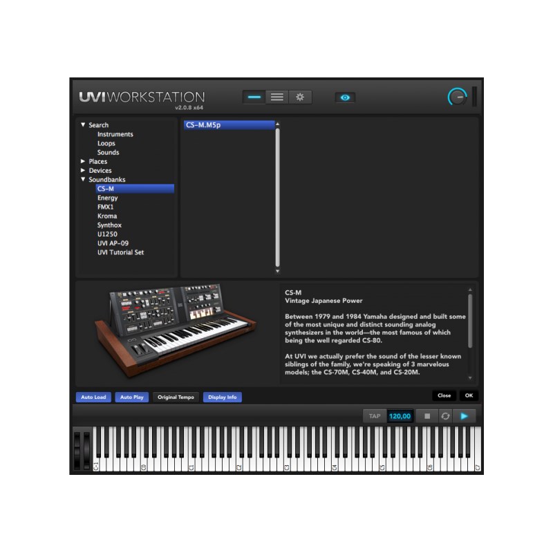UVI CS-M (代引不可)(オンライン納品)