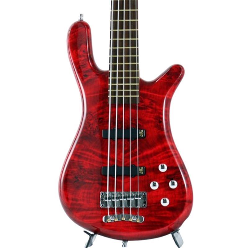 楽器種別：新品Warwick/Streamer 商品一覧＞＞Warwick/新品 商品一覧＞＞ベース【440，000円〜825，000円】 商品一覧＞＞エレキベース/多弦ベース/Warwick 商品一覧＞＞当店のベースは、出荷前に専門スタッフが検品・調整しているので安心です！Warwick Pro Series Streamer LX 5st Birdseye Poplar Top (Dark Bleached Red TP HP) [Ikebe 50th Anniversary Special Edition] #013957商品説明【イケベ楽器店創業50周年モデル】イケベスタッフがドイツ工場にて木材をセレクト＆オーダーした「バーズアイポプラ」トップのスペシャルエディション！Warwick× イケベの長年の信頼関係を元に、50周年特別企画として実現したスペシャルエディションモデル。国内初のショップオーダーによるプロシリーズ（ドイツ製）モデルとなります。Warwickの礎を築いた代表格モデルを網羅する、ドイツ製レギュラーシリーズであるプロシリーズ。通常はカスタムスペックは受注不可の本シリーズですが、ドイツ本国での直接のディスカッション/材選定、そしてなによりもハンス・ピーター会長/二コラ新社長を含む現地スタッフ＆国内代理店との長年の強いパートナーシップから実現した、「レギュラー価格帯でありながら、ショップオーダーらしい個性を活かしたスペック」を持ったイケベ渾身のモデルです。ベーシックとしたのは、ブランドの代表格ストリーマーシリーズのスタイルはそのままに、ボルトオン仕様とすることによりコストパフォーマンスに長けたモデルとなるLX。ラウンドした小ぶりなボディにより、奏法を問わず高い演奏性を誇る人気モデルです。オヴァンコール/ウエンジという代名詞ともいえるエキゾチックウッドを採用した硬質なネックに、MECピックアップ、ヘヴィー＆タイトなセパレートブリッジ、効きの良い2バンドEQ等、ハイミッドのアタックが効いたワーウィックらしい良い意味でのクセの部分と、ライブ/REC問わず対応可能な扱いやすさを共存させた定番スペックを採用。そして何よりも強い個性を放つのはボディからくるそのルックス。生き物のような蠢くコブを持つ「バーズアイポプラ」をボディトップに、またその木目を最大限活かすマッチングを過去の膨大なアーカイブからセレクトした、カタログ外の重厚なカラーリングを採用しました。通常モデルにはない個性的なルックスに仕上げつつも、従来のクオリティはそのまま（むしろ限定生産の為か、気合の入った作りが感じとれます）で、Warwickならではの個性溢れるサウンドをお楽しみ頂けます。もちろん重量、木目、質感など、ドイツ現地工場にて膨大な木材ストックの中からイケベスタッフが1枚1枚丁寧にセレクトいたしました。ボディ材によるルックス面での個体のオリジナリティも非常に強く、シリーズ生産ながら「世界に1本のベース」を強く感じて頂ける仕様に仕上がっています。かねてからのWarwickとの強い信頼関係と、イケベ50周年という特別な機会により実現したスペシャルモデル、是非ご体感ください。商品詳細Machineheads : Warwick Machine HeadsNut : Just-A-Nut III TedurNeck Wood : Ovangkol neckFretboard : Wenge fingerboardFluorescent Side Dot : Fluorescent Side DotsFingerboard Radius : 26 (660 mm)Scale length : 34 / 864 mm (long scale)Width Nut : 45，0 mm / 1.8Width 12th fret : 60，8 mm / 2.4Width 24th fret : 69，11 mm / 2.7Fret quantity material and size : 24 Jumbo Bronze (extra hard) Frets (Width: 2.9 mm / Height: 1.3 mm)Frets : IFT - Invisible Fretwork TechnologyBody Shape : Curved Body ShapeBodywood (Topwood / Backwood) : Hand Selected Birdseye Poplar / Alder backPickups : Active MEC pickups J/JElectronic : Active MEC 2-way electronicsPot layout : Volume (P/P) / balance / bass / trebleBridge system : Warwick 2-piece solid brass 3D bridgeStrap system : Warwick Security LocksConstruction : Bolt-OnHardware colour : ChromeColor : Dark Bleached Red Transparent High PolisWeight：≒3.97kgギグケース付属イケベカテゴリ_ベース_エレキベース_多弦ベース_Warwick_Streamer_新品 SW_Warwick_新品 JAN:4033685542790 登録日:2026/05/01 エレキベース ワーウィック ストリーマー