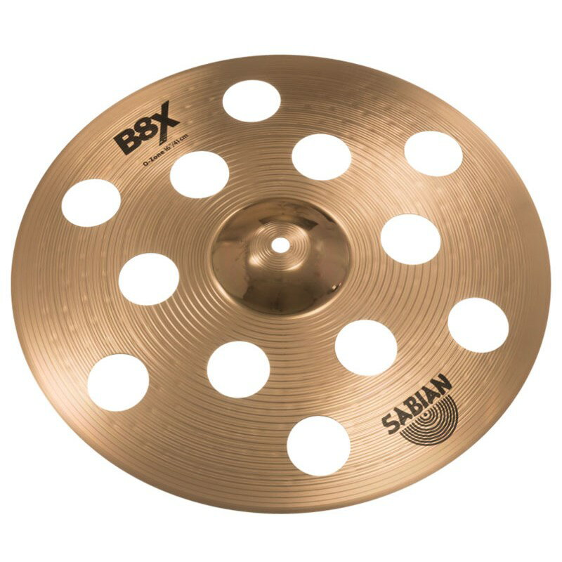 楽器種別：新品SABIAN/B8X 商品一覧＞＞SABIAN/新品 商品一覧＞＞ドラム【10，000円〜25，000円】 商品一覧＞＞シンバル/クラッシュ/SABIAN 商品一覧＞＞安心してお買い物頂けるよう、スネアもシンバルも丁寧梱包でお届けします！SABIAN B8X O-ZONE Crash 16 [B8X-16OZCS]商品説明O-ゾーン・クラッシュ8X　〜Bright〜：UNI ROLLED / 92％ Copper + 8％ Tin＞シートブロンズシンバルに、レイジングと独特のハンマリングを施したシリーズ。ハイピッチで明るくクリアーなサウンドが特徴。O-ZONE Crash：16インチ / ThinB8Xでしか体験できない素早い立ち上がりで、攻撃的かつパワフルなクラッシュ音が特長のモデル。※画像はイメージです。イケベカテゴリ_ドラム_シンバル_クラッシュ_SABIAN_B8X_新品 SW_SABIAN_新品 JAN:0622537081255 登録日:2018/03/30 シンバル セイビアン