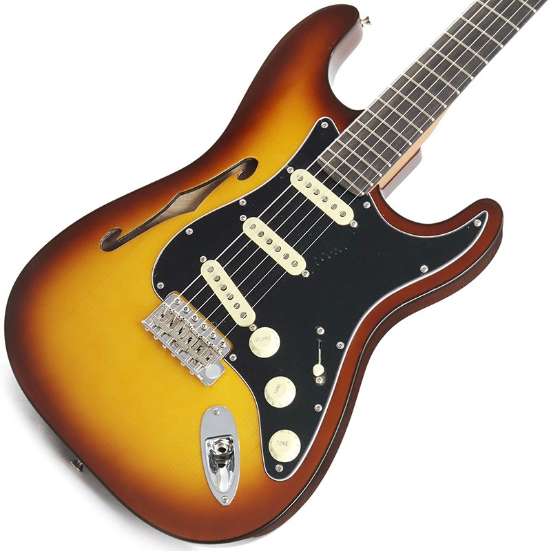 Fender USA Limited Edition Suona Stratocaster Thinline (Violin Burst/Ebony Fingerboard)