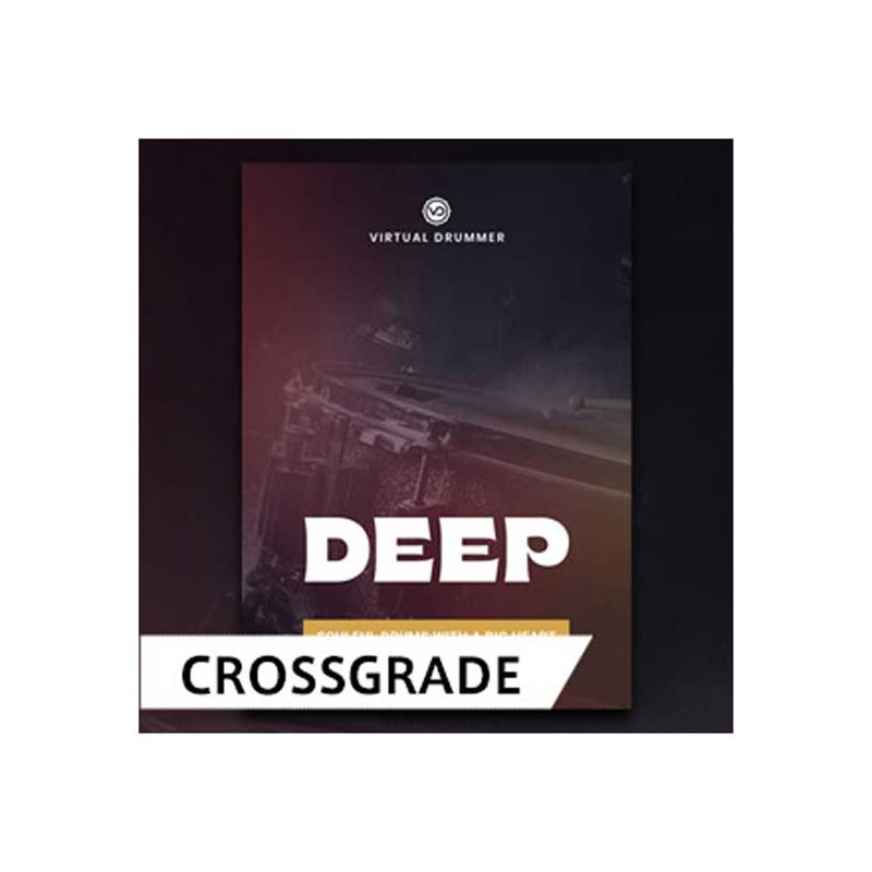 UJAM VIRTUAL DRUMMER DEEP / CROSS GRADE (IC[i)(s)