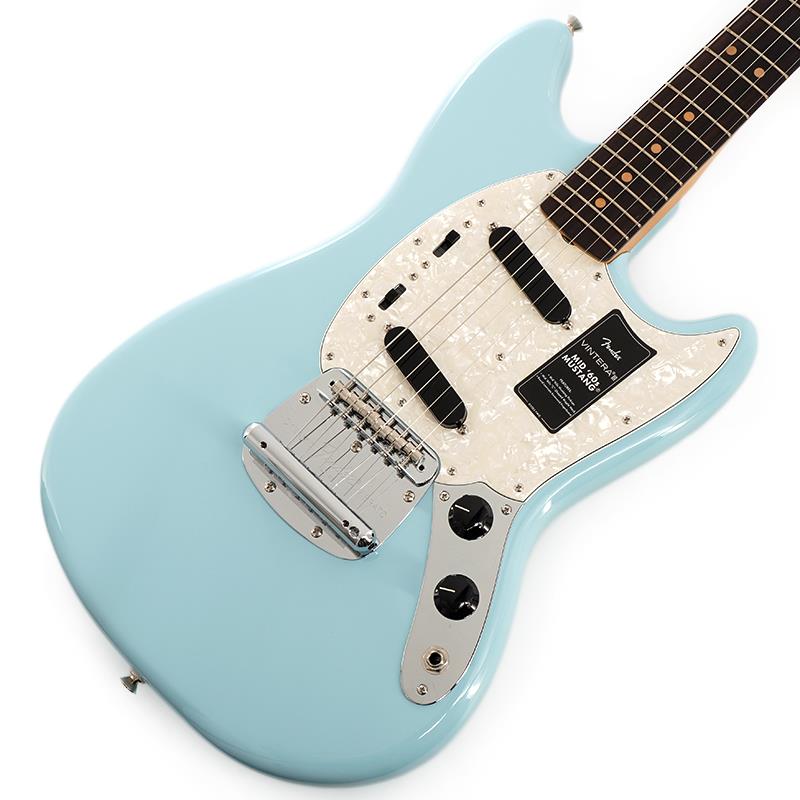 Fender MEX Vintera III Mid '60s Mustang (Sonic Blue/Rosewood)