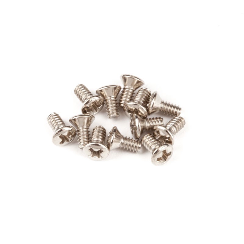 Fender USA 【期間限定セール】 Slide Switch Mounting Screws - Jaguar(R)/Jazzmaster(R)， (4-40 X 1/4 philips)， Nickel (12)(#0015719049)