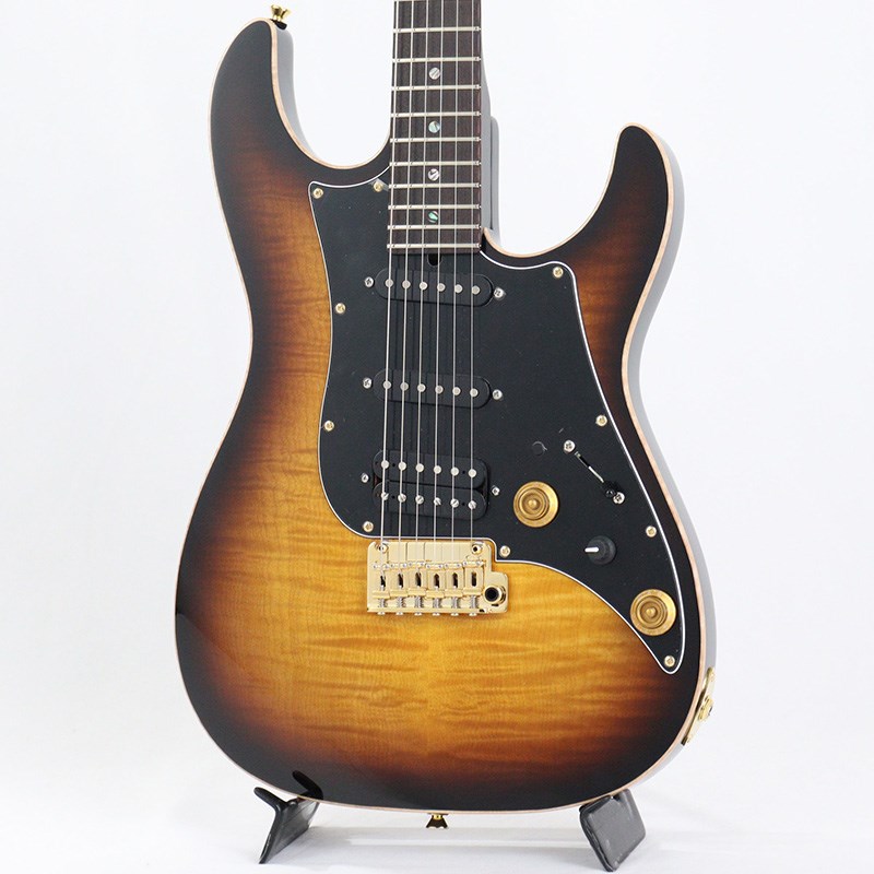 JAMES TYLER Made in Japan Studio Elite HD Tobacco Sunburst/Black Headstock/Gold HardwareySN.J24037z