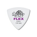 Dunlop (Jim Dunlop) 456 Tortex Flex Triangle~10Zbg (1.14mm)