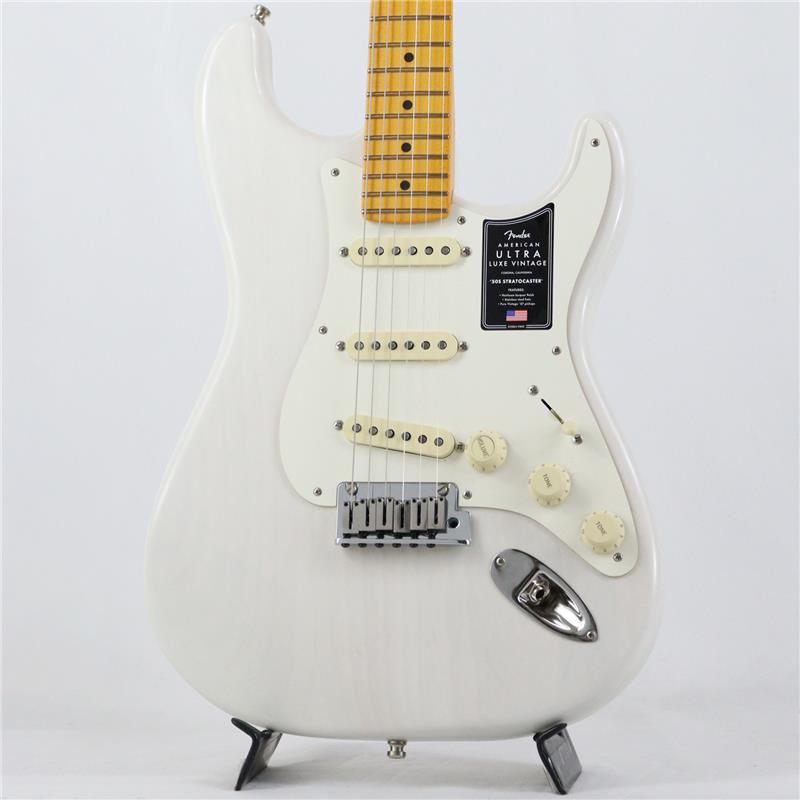 Fender USA American Ultra Luxe Vintage '50s Stratocaster (White Blonde/Maple) 【The Autumn Winter 2025 Campaign】(2)
