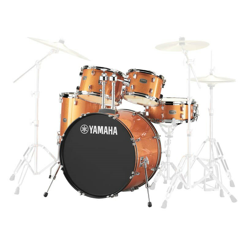 YAMAHA RDP2F5 ORG [RYDEEN シェルのみセット / 22インチバスドラム / カラー：オレンジグリッター]