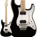 楽器種別：アウトレットエレキギター/Charvel 商品一覧＞＞エレキギター【75，000円〜140，000円】 商品一覧＞＞当店のギターは、出荷前に専門スタッフが検品・調整しているので安心です！Charvel Pro-Mod So-Cal Style 1 HH FR M (Gloss Black/Maple) 【特価】商品説明新品チョイキズ超特価！！40年に及ぶハイパフォーマンスギター製作のノウハウを元にデザインされたCharvel Pro-Mod So-Cal Style 1 HH FR Mは、モダンな機能と多彩なサウンドを備え、すべてのギタリストが満足する洗練された演奏体験を提供します。高速プレイをサポートする高次元の演奏性とSo-Calスタイルへの愛から生まれたこのギターには、Charvelをハイパフォーマンスギターの分野における伝説的なブランドにまで引き上げた、クラシックな技術力と革新的なデザイン要素が詰め込まれています。Pro-Mod So-Cal Style 1 HH FR Mは、アルダーから美しく切り出されたボディに、グラファイト補強ロッドを内蔵した堅牢なボルトオンメイプルネックを備え、環境変化による影響を最小限に抑えます。ヒールマウントのトラスロッド調整ホイールにより、ネック調整も容易に行えます。高速プレイ向けに設計されたスピードネックプロファイルと、22本のフレットを備えた12〜16インチラジアスメイプル指板は、ローポジションでのリフ弾きから、ハイポジションでのリードプレイまで、あらゆるポジションにおいて快適な演奏性を提供します。比類のないパフォーマンスとサウンドを求める洗練されたプレイヤーのために作られたこのモデルは、ブリッジに高出力Seymour Duncan Distortion TB-6 ハムバッカーと、ネックに厚みのあるふくよかなトーンを奏でるSeymour Duncan Distortion SH-6N ハムバッカーを搭載しています。ボリュームコントロールには、プッシュ／プル式でコイルスプリットが可能で、トーンバリエーションを広げることが可能です。No-Loadトーンコントロールは、1〜9のポジションでは標準的なトーンコントロールと同様に動作し、10のポジションでは回路をバイパスし、ギターの自然なトーンを最大限に引き出します。Floyd Rose 1000 Series Double-Locking Tremoloにより、過激なアーミングを行なってもチューニングをしっかりと維持します。Charvelの代表モデルの一つであるSo-Calの象徴的なパフォーマンスを存分に取り入れた本製品は、伝統的な演奏性の中にも高次元のパフォーマンスを詰め込んでいます。※本商品は擦り傷、パーツくすみ等のある特価品となります。その他外観面に関しましても保証対象外となります事、予めご了承ください。※画像はサンプルです。商品の特性上、木目や色合いは一本一本異なります。商品詳細Body Material:AlderBody Finish:GlossNeck:Maple， Speed Neck with Rolled Fingerboard EdgesNeck Finish:Hand-Rubbed Satin UrethaneFingerboard:Maple， 12-16 Compound Radius (304.8 mm to 406.4 mm)Frets:22， JumboPosition Inlays:Black Dot (Maple)Nut (Material/Width):Floyd Rose 1000 Series Locking， 1.6875 (42.86 mm)Tuning Machines:Charvel-Branded Die-CastScale Length:25.5 (64.77 cm)Bridge:Floyd Rose 1000 Series Double-Locking Tremolo (Recessed)Pickguard:1-Ply MirrorPickups:Seymour Duncan Distortion TB-6 (Bridge)， Seymour Duncan Distortion SH-6N (Neck)Pickup Switching:3-Position Blade:Position 1. Bridge PickupPosition 2. Both Inner CoilsPosition 3. Neck Pickup - (Split Engaged) - Position 1. Bridge Outer CoilPosition 2. Both Outer CoilsPosition 3. Neck Outer CoilControls:Volume (Push/Pull Coil Split)， No-Load ToneControl Knobs:Knurled Flat-TopHardware Finish:ChromeStrings:Nickel Plated Steel (.009-.042 Gauges)ソフトケース付属イケベカテゴリ_ギター_エレキギター_Charvel_アウトレット JAN:0717669869793 登録日:2023/11/26 エレキギター シャーベル