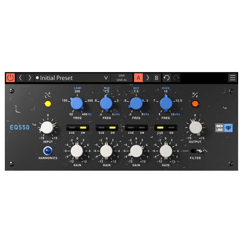OVERLOUD 【オーバーラウド20周年記念セール！】GEM EQ550 (オーバーラウド)(イコライザー)(オンライン納品)