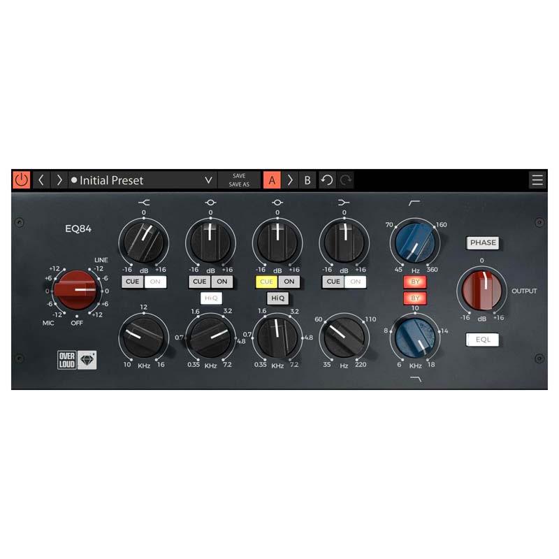 OVERLOUD 【オーバーラウドスペシャルセール！】GEM EQ84 (オーバーラウド)(イコライザー)(オンライン納品)