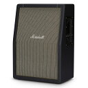 楽器種別：新品スピーカーキャビネット（ギター・アンプ）/Marshall 商品一覧＞＞スピーカーキャビネット（ギター・アンプ）【80，000円〜160，000円】 商品一覧＞＞安心してお買い物頂けるよう、ミニアンプもコンボアンプも丁寧梱包でお届けします！Marshall 【 Studio Series G.W.フェア】SV212[Studio Vintage]商品説明JC1959スタイルの「Studio Vintage」のヘッドアンプにベストマッチな2 × 12 Celestion V-Type スピーカーを搭載したキャビネット！12インチスピーカーを2発搭載しており、許容入力140W縦型の2発のキャビネットです。■許容入力 140W ■スピーカー 2 × 12 Celestion V-Type■入力端子 1 × 8Ω ■本体寸法 (mm) H：750 W：530 D：310 ■重量 (kg) 約23.85イケベカテゴリ_アンプ_スピーカーキャビネット（ギター・アンプ）_Marshall_新品 JAN:5030463506455 登録日:2019/02/24 スピーカーキャビネット キャビ キャビネット スピーカー マーシャル