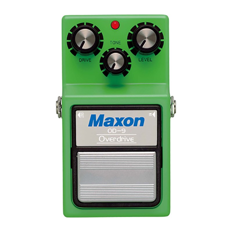 楽器種別：新品MAXON/新品 商品一覧＞＞エフェクター【10，000円〜30，000円】 商品一覧＞＞ギター用エフェクター/歪み系/オーバードライブ/MAXON 商品一覧＞＞安心してお買い物頂けるよう、コンパクトもマルチも丁寧梱包でお届けします！MAXON 【先取り大特価セール】OD-9 [OVERDRIVE]商品説明True Bypass Switch搭載皆様お待ちかねの初期オリジナル回路「JRC4558」ICをフィーチャーした回路により、ギタリストが追い求める超スムーズでレンジの広いオーバードライブが甦ります。DriveとLevelのツマミでオーバードライブの強さと出力レベルを、ハイブースト/ハイカットToneツマミで明るさを調整。微妙な「泣き」から度肝を抜くような「叫び」まで、OD9は様々な真空管トーンを幅広くカバーしてギタリストを魅了します。イケベカテゴリ_エフェクター_ギター用エフェクター_歪み系_オーバードライブ_MAXON_新品 SW_MAXON_新品 JAN:4515615003040 登録日:2020/06/05 エフェクター コンパクトエフェクター ストンプボックス