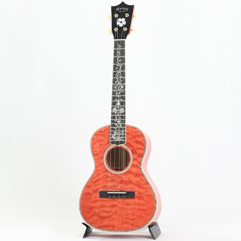 MARTIN CTM Style Tenor Hibiscus Coral Red [Nazareth Factory Selected Wood]