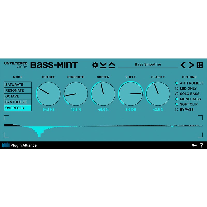 Plugin Alliance Unfiltered Audio Bass-Mint(IC[i)(s)