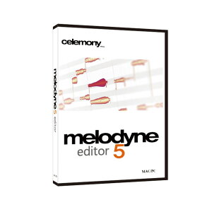 celemony Melodyne 5 Editor(パッケージ版)(チュートリアルビデオ収録USBメモリ同梱)セール
