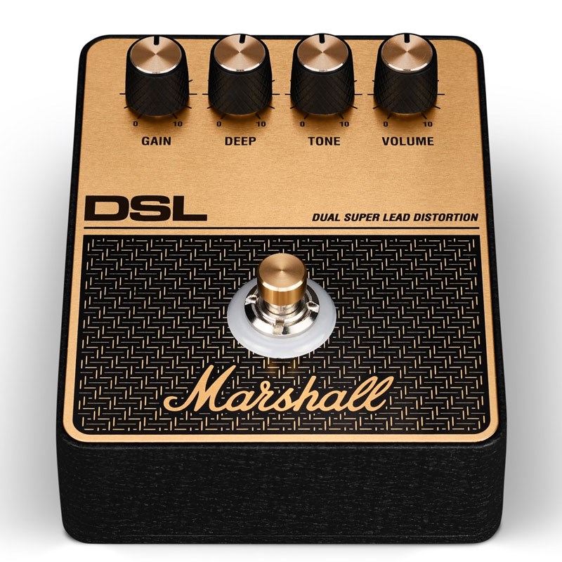 楽器種別：新品Marshall/新品 商品一覧＞＞エフェクター【15，000円〜40，000円】 商品一覧＞＞ギター用エフェクター/歪み系/オーバードライブ/Marshall 商品一覧＞＞安心してお買い物頂けるよう、コンパクトもマルチも丁寧梱包でお届けします！Marshall 【先取り大特価セール】DSL Overdrive Pedal（マーシャル）オーバードライブ商品説明DSL（JCM2000）アンプが生み出すサウンドは、発売されてから30 年に渡り数多くの音楽作品の中に収録されています。 DSLオーバードライブ/ディストーションペダルを使用することで、低音を軸にした独特のサウンドを自在に操ることが可能になります。柔らかな歪みから力強いファズらしいサウンドまでペダルの調整1つで再現が可能です。[仕様]消費電流：25 mA電源：9V センターマイナス2.1mmアダプター/006P角型9V電池9Vバッテリー：使用可本体サイズ：101 mm (W) x 131 mm (L) x 52 mm (H)*電源アダプターと電池は別売りイケベカテゴリ_エフェクター_ギター用エフェクター_歪み系_オーバードライブ_Marshall_新品 SW_Marshall_新品 JAN:5030463585917 登録日:2025/04/18 エフェクター コンパクトエフェクター ストンプボックス マーシャル