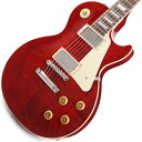 楽器種別：新品エレキギター/Gibson 商品一覧＞＞エレキギター/Gibson/Les Paul Models 商品一覧＞＞エレキギター【220，000円〜420，000円】 商品一覧＞＞当店のギターは、出荷前に専門スタッフが検品・調整しているので安心です！Gibson Les Paul Standard '50s Figured Top (60s Cherry) [SN.223030194]商品説明Gibson Les Paul Standard '50s Custom Color SeriesCustom Color Seriesは、1960年代のギブソンのクラシカルなカスタムカラーと、近年のリミテッドランに採用された人気カラーからインスピレーションを得て誕生したモデルであり、ギブソンファンの皆様に、エキサイティングなカラーのレスポール・スタンダードをお届けします。ギブソンの定番モデル「レスポール・スタンダード」が入荷！コチラは、AAメイプルトップ、マホガニーバックを採用したクラシックな50'sルックスモデルです。ウエイトリリーフを施さないソリッドボディを採用、ネックシェイプは程よいグリップ感のある50s Vintageを採用しています。キャビティはトラディショナルモデルと同様に、基盤を使わず配線されており、コンデンサーはオレンジドロップが使われております。サウンドの要であるピックアップには、バーストバッカー1&バーストバッカー2を搭載。野太いクリーントーンはもちろん、歪ませても無骨でありながらもバランスの良いドライブサウンドを奏でてくれます。ギブソン王道のロックサウンドを求めるギタリストには是非ともオススメの1本です。是非この機会をお見逃しなく！商品詳細Weight≒4.45kgBodyMaterial: MahoganyTop: AA Figured MapleWeight Relief: NoneNeckNeck: MahoganyProfile: 50s VintageNut width: 1.695 / 43.05mmFingerboard: Indian RosewoodScale length :24.75 / 628.65mmNumber of frets: 22Nut: Graph TechInlay: Acrylic TrapezoidsHardwareBridge: ABR-1 Tune-O-MaticTailpiece: Aluminum Stop BarTuners: Vintage Deluxe with Keystone ButtonsPlating: NickelElectronicsNeck Pickup: Burstbucker 1Bridge Pickup: Burstbucker 2Controls: 2 Volumes， 2 Tones & Toggle Switch (Hand-wired with Orange Drop Capacitors)ハードケース付属イケベカテゴリ_ギター_エレキギター_Gibson_Les Paul Models_新品 JAN:4570155995941 登録日:2023/10/26 エレキギター ギブソン レスポール