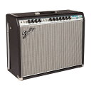 楽器種別：新品ギターアンプ/Fender USA 商品一覧＞＞ギターアンプ/Fender USA/Custom Series 商品一覧＞＞ギターアンプ【155，000円〜300，000円】 商品一覧＞＞安心してお買い物頂けるよう、ミニアンプもコンボアンプも丁寧梱包でお届けします！Fender USA 【アンプSPECIAL SALE】68 Custom Twin Reverb商品説明1968 年はフェンダーアンプにとって大きな節目の年となりました。純粋なフェンダートーンを備えた、新しいルックスシルバーフェイスの登場により、ミュージシャン達の選択するアンプの幅は広がり数えきれないほどのギタリストがフェンダートーンをかき鳴らしてきました。シルバーとターコイズブルーのフロントパネルと上品なドリップエッジのグリルが特徴。68 Custom アンプは世界トップクラスの深く、明確で強力なチューブトーンを紡ぎだしクラシックなフェンダーサウンドを実現します。当時の外観とトーンパフォーマンスに敬意を表しつつ大きな柔軟性が加えられた本機種は2 基の12 CelestionG12V-70スピーカーを搭載し、現代にも明確にロックンロールスピリットを伝導してくれます。国内でも人気の高かった、あの！シルバーフェイスのフェンダーアンプがいよいよ登場です。Series: Vintage ModifiedAmplifier Type: TubeSpeaker: Two - 12 Celestion G12V-70Inputs: Four - (1/4， Two Custom and Two Vintage)Speaker Jack: Two 1/4 ParallelChannels: Two - (Custom and Vintage)Controls: Custom Channel: Bright Switch， Volume， Treble， Middle， Bass.Vintage Channel: Bright Switch， Volume， Treble， Middle， Bass，Reverb， Speed， IntensityEffects: Reverb， VibratoImpedance: 4 OhmsWattage: 85 WattsPreamp Tubes: 4 x 12AX7， 2 X 12AT7Power Tubes: 4 x 6L6Cover/Grille Cloth: Black Textured Vinyl Covering with Silver-Turquoise Grille ClothControl Panel: Silverface StyleHandle: Molded Plastic Strap with Nickel-Plated CapsKnobs: Skirted Amp KnobsTilt-Back Legs: Tilt-Back Legs IncludedPilot Light Jewel: Blue JewelIncluded Accessories: 2-Button Footswitch， Fitted Amplifier CoverHeight: 19.87 (50.46 cm)Width: 26.15 (66.4 cm)Depth: 10.375 (21.9 cm)Weight: 64 lbs. (29 kg)※改良されたツインリバーブのオールチューブ回路。Vintageチャンネルは伝統的なシルバーフェイスのトーン。 CustomチャンネルはBassmanのトーンスタックを有しています。タッチセンシビティを豊かにする為に、ネガティブなフィードバックを軽減。ハンドワイヤードチューブソケット、オリジナル同様のカスタムメイドシューマッハ製トランス。純正フェンダー、チューブ駆動型のスプリングリバーブとトレモロ（ビブラート）は両方のチャンネルで共有されます。イケベカテゴリ_アンプ_ギターアンプ_Fender USA_Custom Series_新品 JAN:0885978402748 登録日:2024/01/10 ギターアンプ フェンダー ふぇんだー