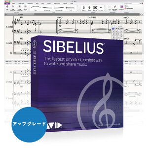 AVID Sibelius Artst アップグレード・サポートプラン更新版(1年) 【9938-30097-00】ネット通販