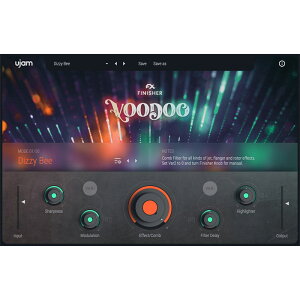 UJAM Finisher Voodoo(オンライン納品専用) ※代金引換はご利用頂けませんバーゲン