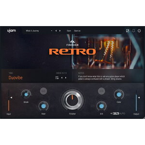 UJAM Finisher Retro(オンライン納品専用) ※代金引換はご利用頂けません販売