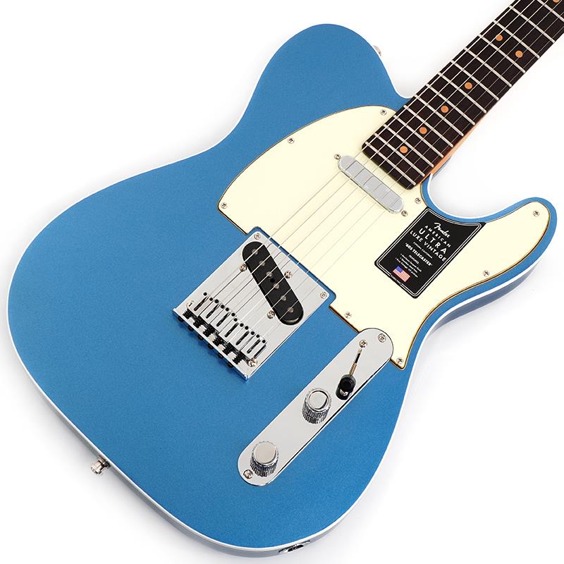 Fender USA American Ultra Luxe Vintage '60s Telecaster Custom (Lake Placid Blue/Rosewood) 