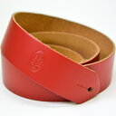 John Pearse 【値下げ!!】【史上最大決算セール】J/Pearse Lether SKINNY STRAP Red