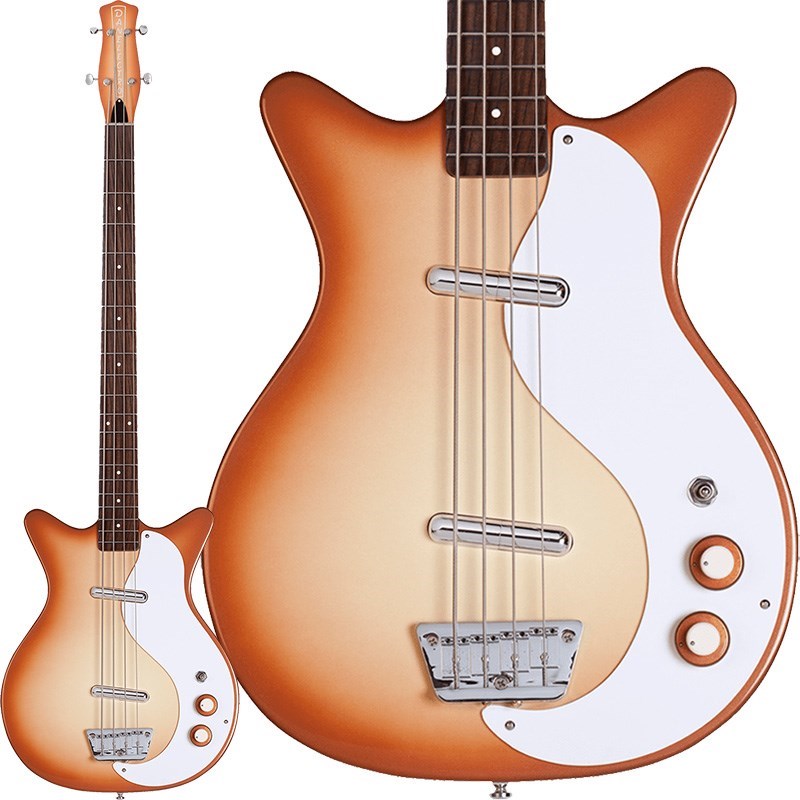 Danelectro - Danelectro 59DC LONG SCALE BASS Copper Burst