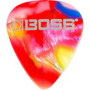 楽器種別：新品ピック/BOSS 商品一覧＞＞ピック【〜5，000円】 商品一覧＞＞品揃え豊富な当店なら弦、パーツ、ケーブルなどのアクセサリーがまとめて揃います！BOSS Celluloid Guitar Picks (MOSAIC/Heavy) ×10枚セット商品説明BOSSデザインのギター用ピック商品詳細BPKシリーズはセルロイド製のギターピックです。・厚さ: Heavy・素材: セルロイド※御注文は10枚単位にて承ります。個数「2」の場合は20枚となります。イケベカテゴリ_弦・アクセサリー・パーツ類_ピック_BOSS_新品 登録日:2022/04/22 ピック ギターピック ボス