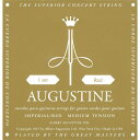 楽器種別：新品ガットギター弦/AUGUSTINE 商品一覧＞＞ガットギター弦【〜5，000円】 商品一覧＞＞品揃え豊富な当店なら弦、パーツ、ケーブルなどのアクセサリーがまとめて揃います！AUGUSTINE IMPERIAL/RED SET商品説明輝かしい音色と耐久性を誇るナイロン弦を世界で初めて開発、またたくまにギター弦の標準となり、ギタリストの間で絶大な人気を誇るブランド、それが「オーガスチン」です。裏ラベルのセゴビアの肖像は、オーガスチン弦に対する賞賛の証でもあるのです。インペリアル高音弦は、リーガルと比べてゲージが細めになっており、弾きやすく軽いアクションが特長です。■IMPERIAL/RED明るく伸びやかな響きが魅力の低音弦 RED と IMPERIALを組み合わせたセット弦。バランスの良いテンション、柔らかい弾き心地が魅力です。SET （Trebles: IMPERIAL， Basses: RED）※1弦〜6弦のセットです。イケベカテゴリ_弦・アクセサリー・パーツ類_ガットギター弦_AUGUSTINE_新品 JAN:0639690002010 登録日:2017/07/27 ガット弦 ナイロン弦