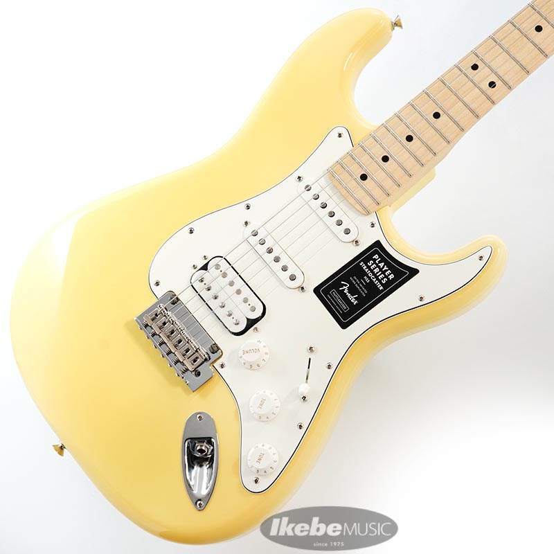 Fender MEX Player Stratocaster HSS (Buttercream/Maple) Made In Mexico