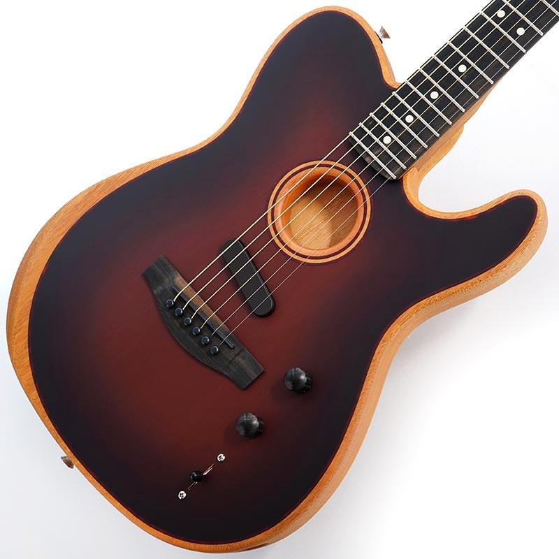 Garrison - Fender Acoustics American Acoustasonic Telecaster All-Mahogany (Bourbon Burst) 【特価】