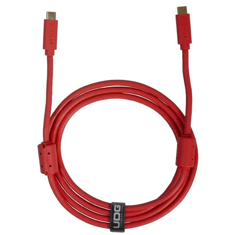 UDG U99001RD Ultimate USB Cable 3.2 C-C Red Straight 1.5m