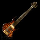 Miura Guitars U.S.A. MB-R 6st (Quilted Maple Top   Tiger Eye) [MBR6-QA TY]