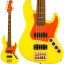 Fender MEX MonoNeon Jazz Bass V (Neon Yellow)