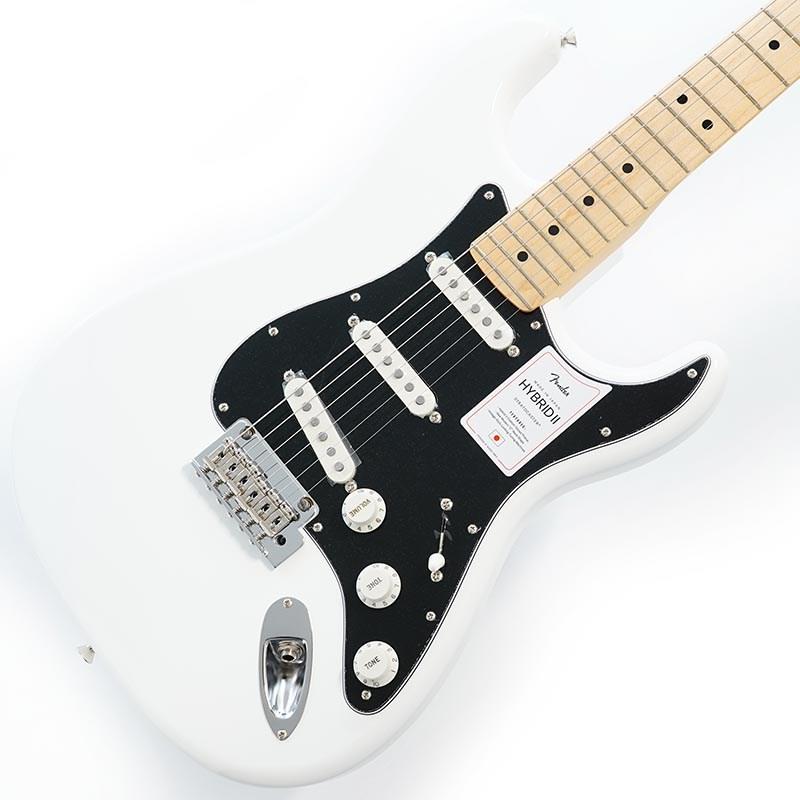 乐天商城 - Fender Made in Japan Hybrid II Stratocaster (Arctic White/Maple) 【特価】