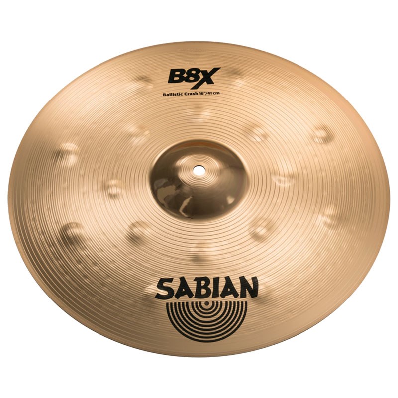 楽器種別：新品SABIAN/B8X 商品一覧＞＞SABIAN/新品 商品一覧＞＞ドラム【10，000円〜25，000円】 商品一覧＞＞シンバル/クラッシュ/SABIAN 商品一覧＞＞安心してお買い物頂けるよう、スネアもシンバルも丁寧梱包でお届けします！SABIAN B8X Ballistic Crash 16 [B8X-16BACS]商品説明8X　〜Bright〜：UNI ROLLED / 92％ Copper + 8％ Tin＞シートブロンズシンバルに、レイジングと独特のハンマリングを施したシリーズ。ハイピッチで明るくクリアーなサウンドが特徴。Ballistic Crash：16インチ / Medium - HeavyBALLISTIC=弾道と名付けたイメージ通り、素早い立ち上がりで攻撃的なアタックが得られるクラッシュシンバル。ピッチも高く、HHX X-Tremeのような，、トラッシーなイフェクト効果も期待できるクラッシュとしておすすめ。イケベカテゴリ_ドラム_シンバル_クラッシュ_SABIAN_B8X_新品 SW_SABIAN_新品 JAN:0622537079511 登録日:2017/02/13 シンバル セイビアン