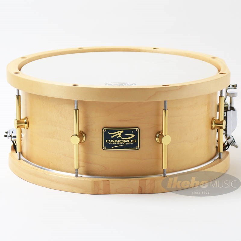 CANOPUS MO-1465WH [MO Snare Drum 146.5 w/Wood Hoops / Natural Oil]