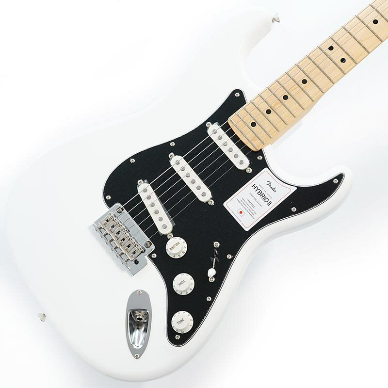 Fender Made in Japan Made in Japan Hybrid II Stratocaster (Arctic White/Maple)