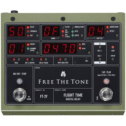 あす楽 Free The Tone FLIGHT TIME FT-2Y [Digital Delay]