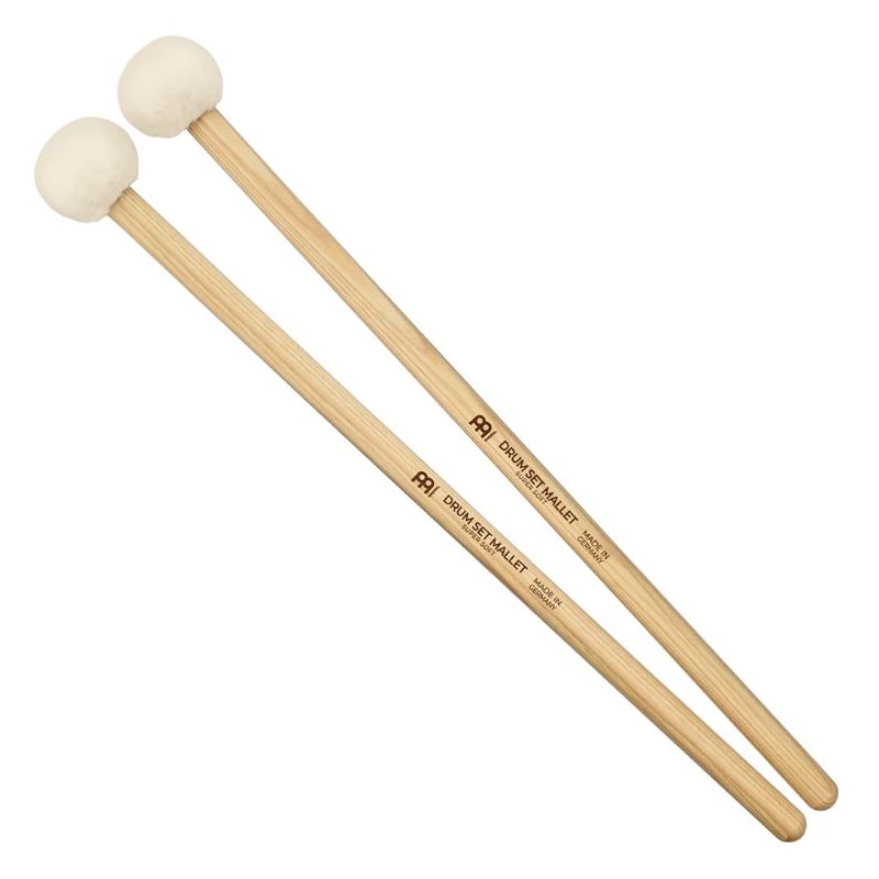 楽器種別：新品MEINL/新品 商品一覧＞＞ドラム【5，000円〜15，000円】 商品一覧＞＞スティック/MEINL 商品一覧＞＞安心してお買い物頂けるよう、スネアもシンバルも丁寧梱包でお届けします！MEINL SB400 [SUPER SOFT DRUM SET MALLET]商品説明/・Hand-sewn mallet head・Super soft attack・Giant Swells・Thunderous Toms商品詳細Material：American HickoryTip：Soft FeltSize：40cmDiameter：14.4mmDiameter Head：41mmWeight：Lightイケベカテゴリ_ドラム_スティック_MEINL_新品 SW_MEINL_新品 JAN:0842960101010 登録日:2020/12/18 スティック ドラムスティック マイネル