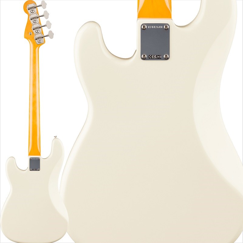 Fender USA American Vintage II 1960 Precision Bass (Olympic White/Rosewood) ...